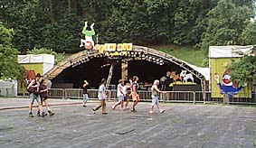 Heubuehne leer