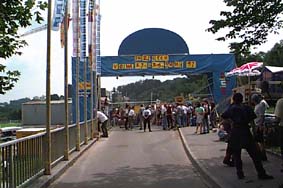Vor dem Einzug
